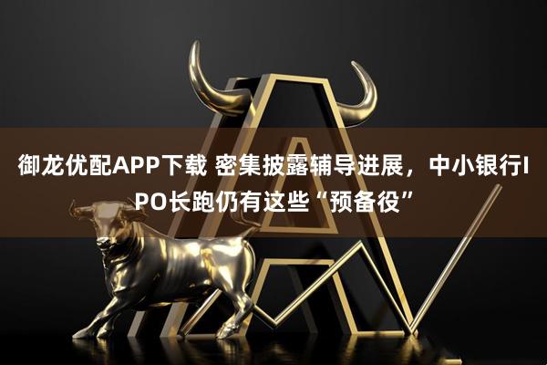 御龙优配APP下载 密集披露辅导进展，中小银行IPO长跑仍有这些“预备役”